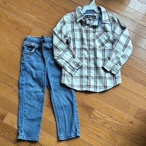 Jumping Beans/Ben Sherman set, size 3T